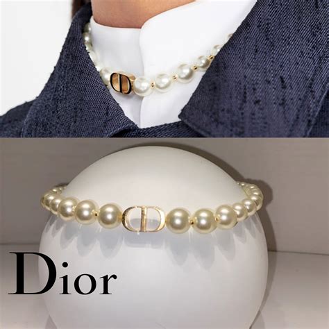 ebay dior choker|genuine christian Dior necklace.